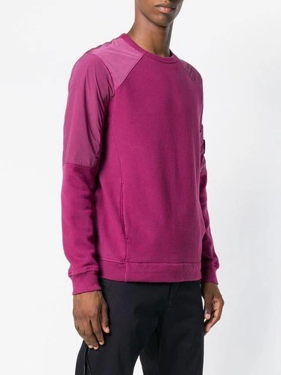 Shop C.p. Company Basic Sweatshirt In Pink