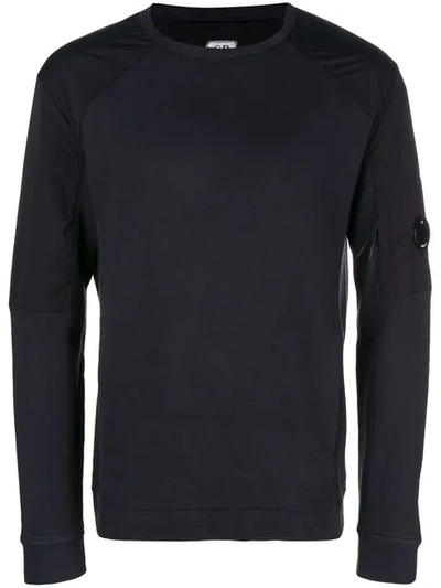 Shop C.p. Company Basic Sweatshirt In Blue