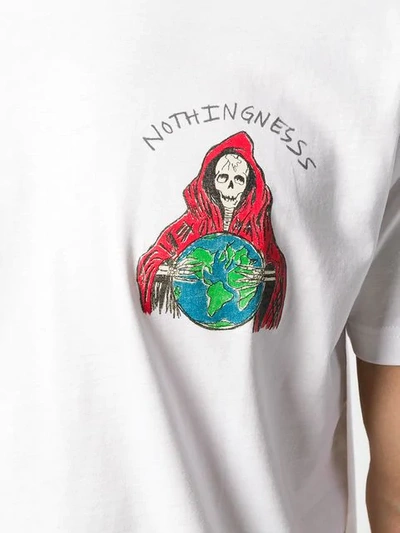 Shop Sss World Corp Nothingness T-shirt - White