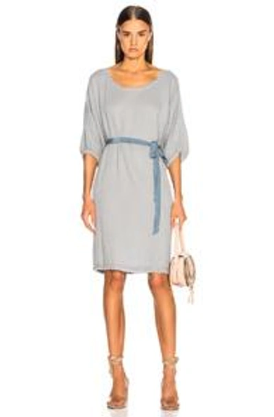 Shop Raquel Allegra Dolman Dress In Grey