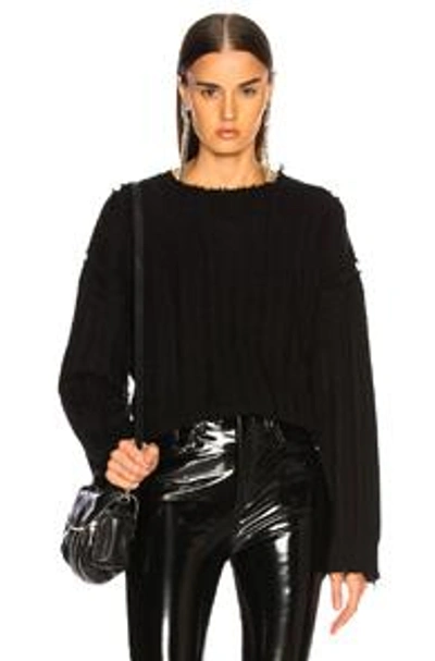Shop Rta Emmet Sweater In Black