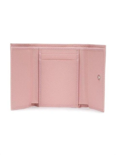 Shop Dolce & Gabbana Small Dauphine Wallet In Pink