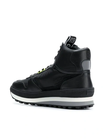 Shop Givenchy Runner Sneakers In Black