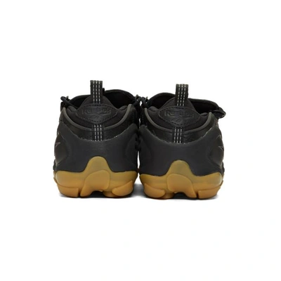 Shop Reebok Black Dmx Run 10 Gum Sneakers In Blk/coal