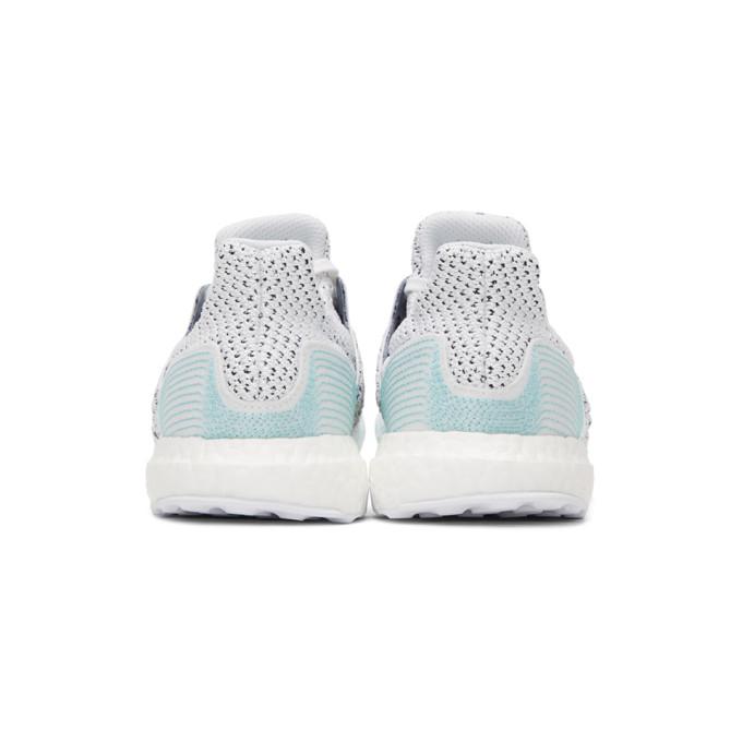 white & blue ultraboost parley pk sneakers