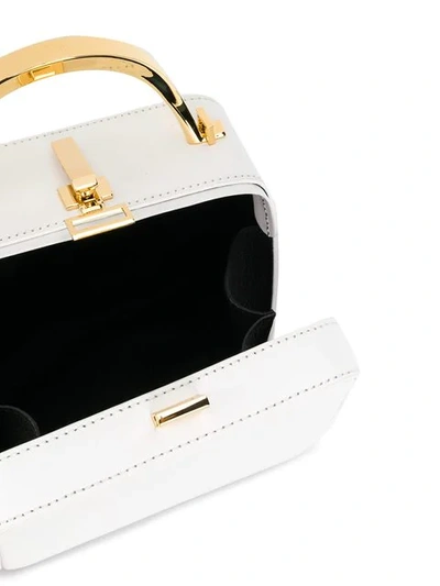 Shop The Volon Mini Box Bag - White