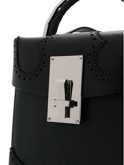 Shop The Volon Push Lock Mini Bag - Black