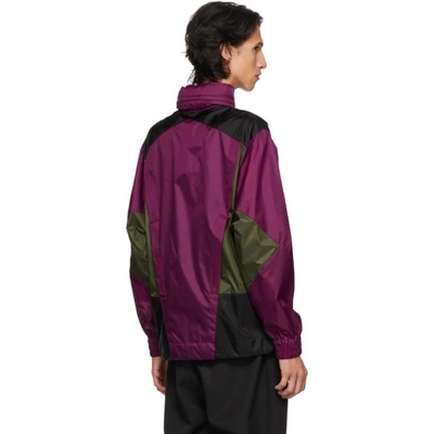 Shop Burberry Purple Hepwood Jacket In Regprupl