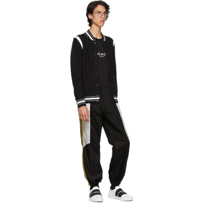Shop Givenchy Black Combat Trousers In 001 Black
