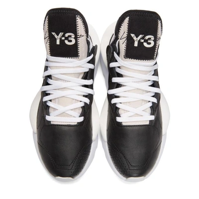 Shop Y-3 Black Kaiwa Sneakers