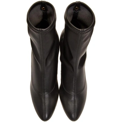 Shop Giuseppe Zanotti Black Sock Boots