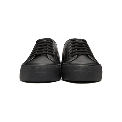 Shop Common Projects Woman By  Black Tournament Low Super Sneakers In 7547 Black