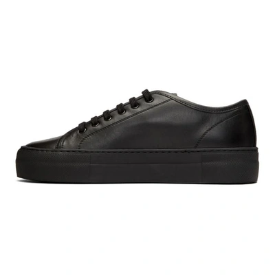 Shop Common Projects Woman By  Black Tournament Low Super Sneakers In 7547 Black