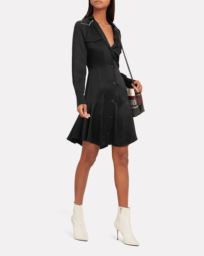 Shop A.l.c . Rora Shirtdress Black