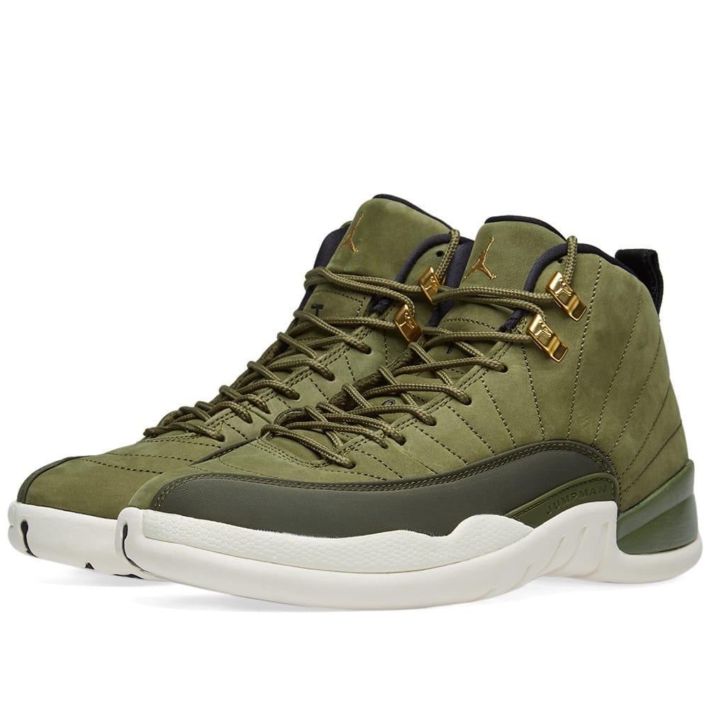 jordan 12 retro green