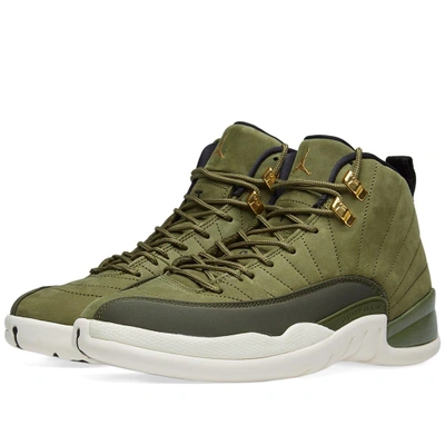 Shop Nike Air Jordan 12 Retro In Green