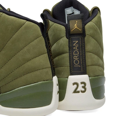 Shop Nike Air Jordan 12 Retro In Green