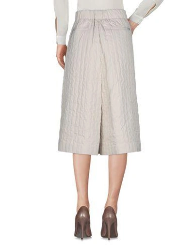 Shop Jil Sander 3/4-length Shorts In Beige