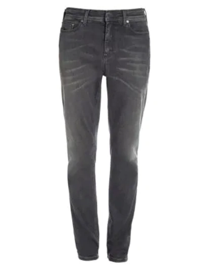 Shop Neil Barrett Super Skinny Graphite Jeans In Slate