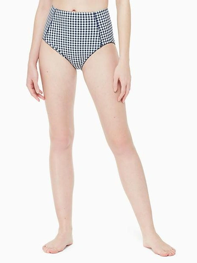 Shop Kate Spade Crosby Landing High Waist Bottom In French Navy