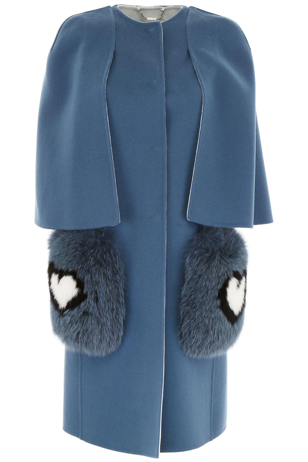 fendi vest with fur pockets