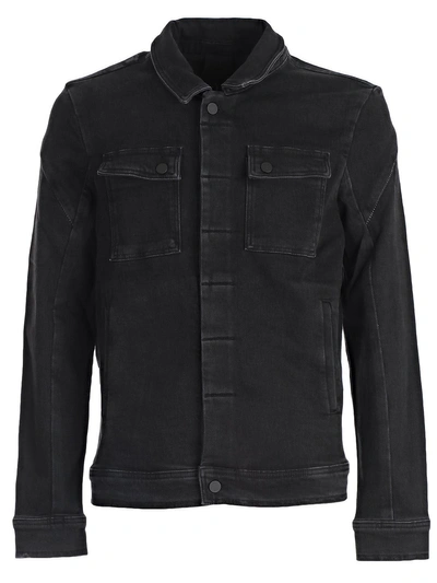 Shop Thom Krom Denim Jacket In Black