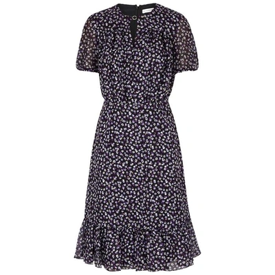 Shop Altuzarra Laurel Floral-print Silk-blend Dress