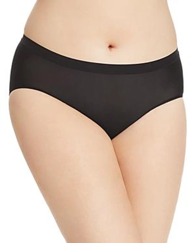 Shop Wacoal Flawless Comfort High-cut Briefs In Black