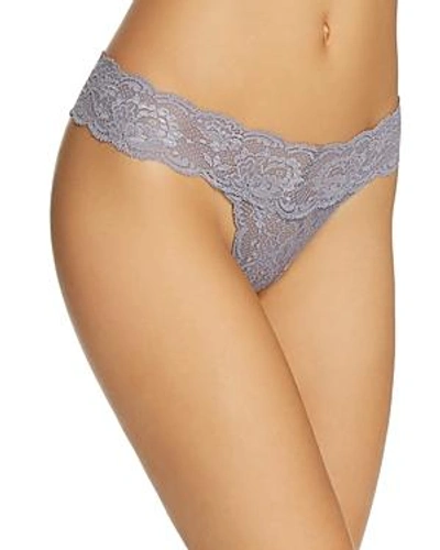 Shop Cosabella Never Say Never Cutie Low-rise Thong In Incenso