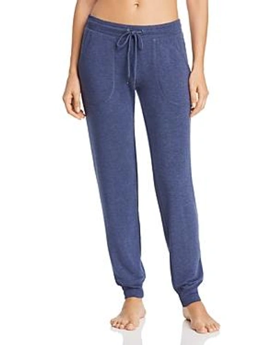 Shop Pj Salvage Lounge Essential French Terry Jogger Pants In Denim