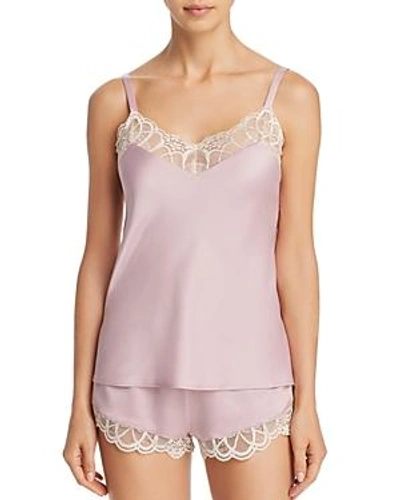 Shop Flora Nikrooz Gabby Cami Tap Set In Frosted Lilac