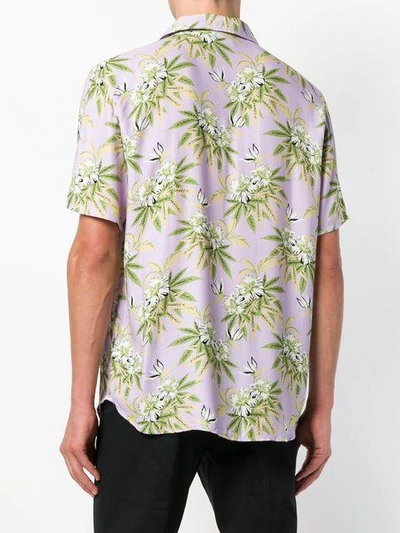 Shop Sss World Corp Floral Print Shirt In Pink