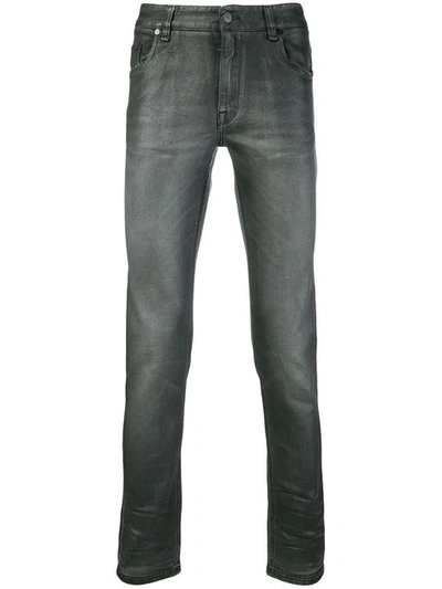 Shop Fendi Slim-fit Jeans - Black