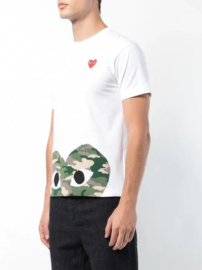 camouflage heart T-shirt