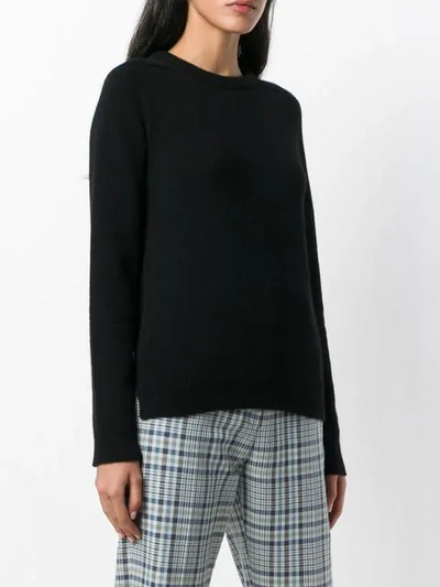 Shop Pringle Of Scotland Fine Knit Sweater - Black