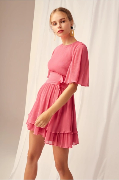 Shop Keepsake Night Fall Dress In Pop Pink