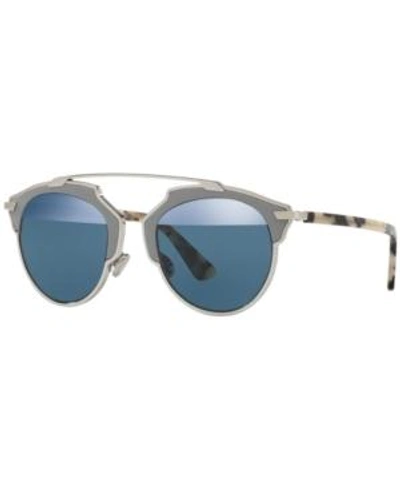 Shop Dior Sunglasses, Cd So Real/l In Gray / Gray Gradient