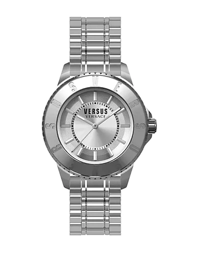 Shop Versace Tokyo Stainless Steel Silvertone Watch, Sh7190015
