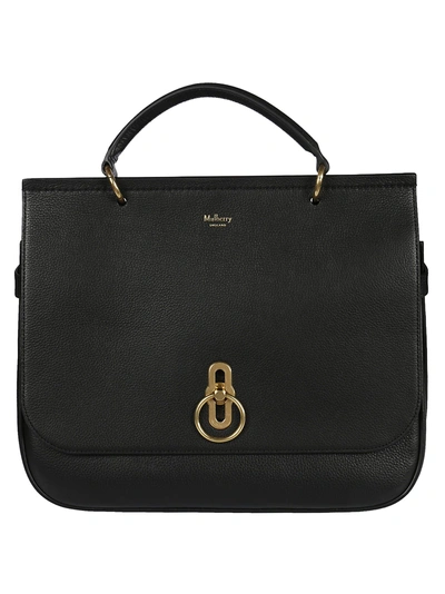 Shop Mulberry Amberley Small Tote In Black