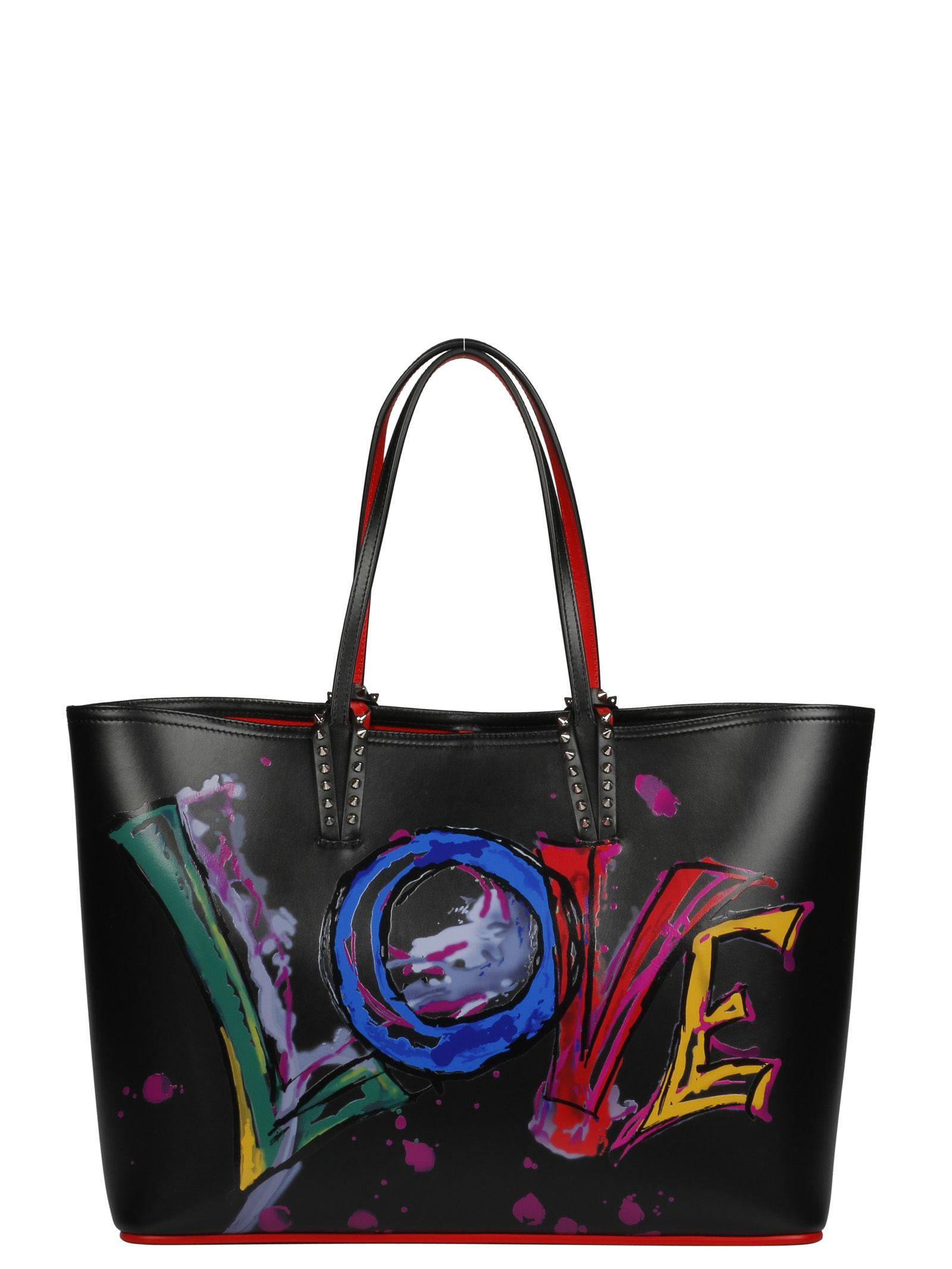 christian louboutin love tote