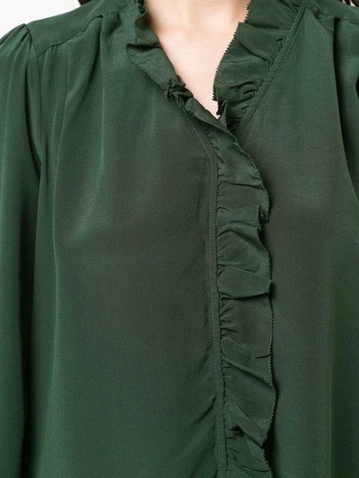 Shop Sea Solange Ruffle Shirt - Green