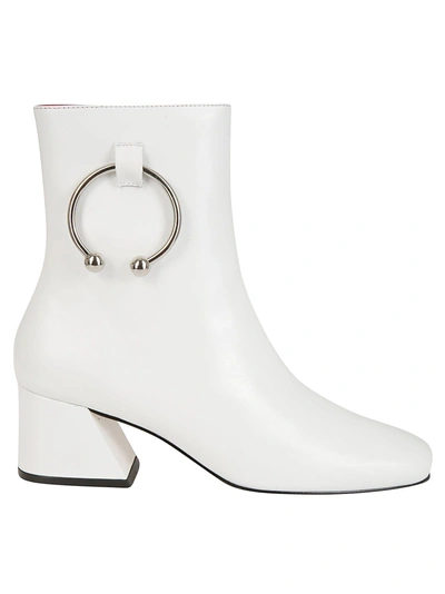 Shop Dorateymur Nizip Ankle Boots In White