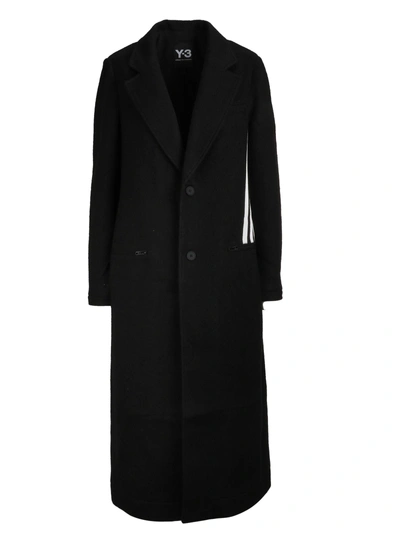 Shop Y-3 Coat In Basic