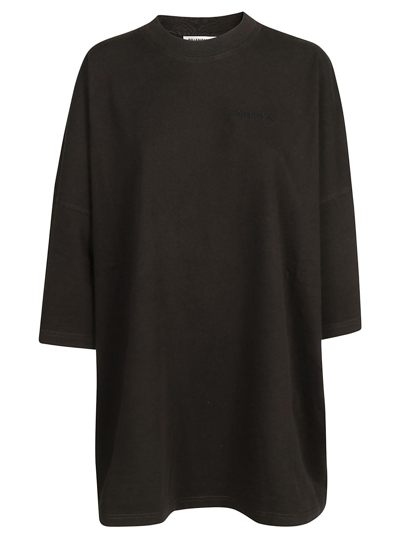 Balenciaga Ego Oversized T-shirt In Black | ModeSens