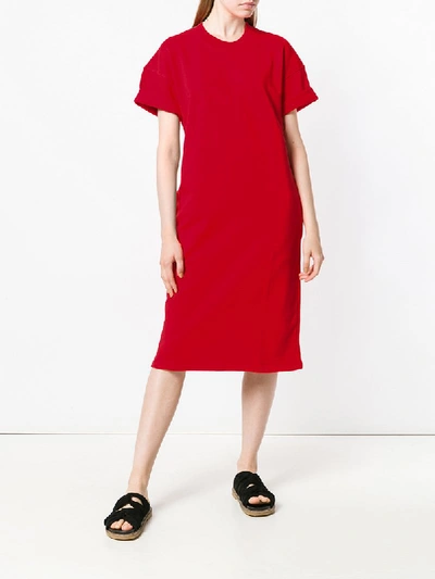 Shop Humanoid T-shirt Dress - Red