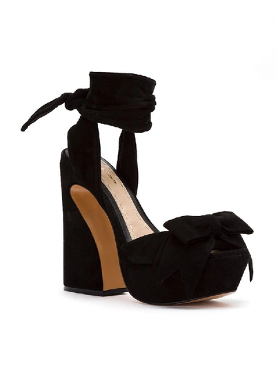 Shop Andrea Bogosian Lace Up Sandals - Black