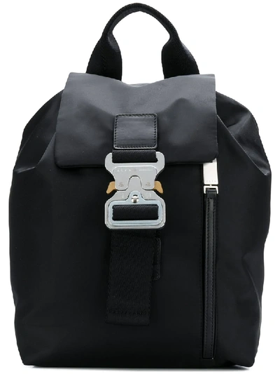 Shop Alyx Buckle Detail Backpack In Black