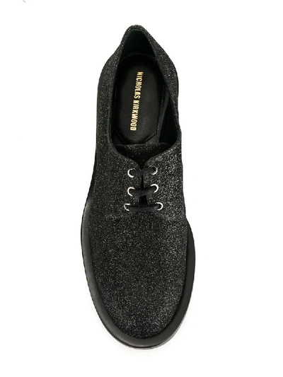 Shop Nicholas Kirkwood Suzi Derby Shoes - Black