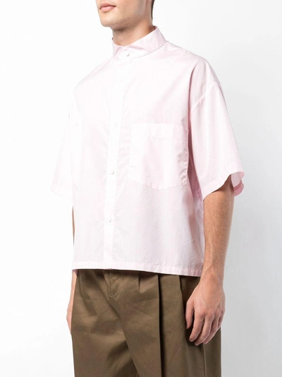 Shop Hed Mayner Shortsleeved Shirt - Pink