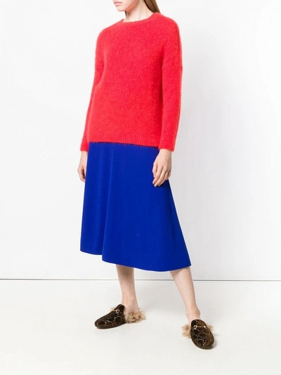 Shop Humanoid Knit Sweater - Red